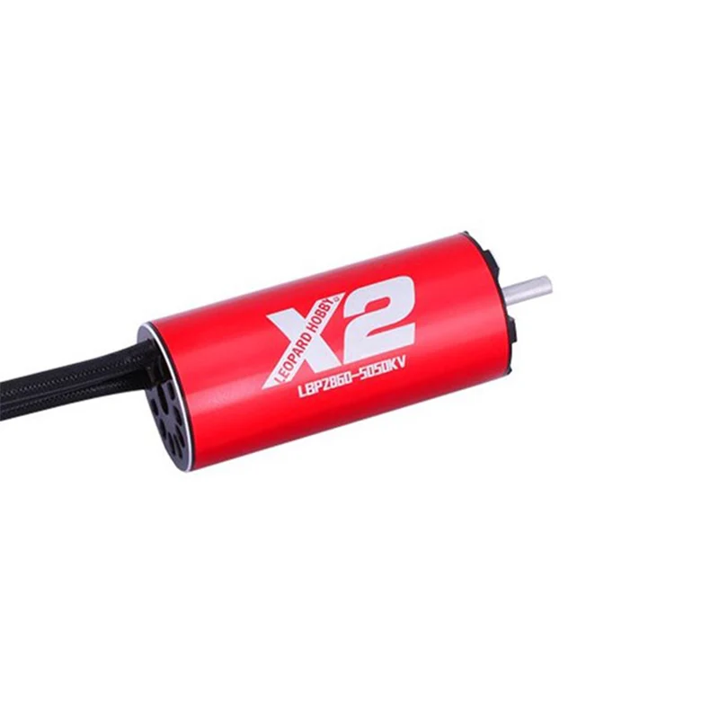 Fatjay Леопард хобби LBP2860 X2 бесщеточный inrunner 3400KV 5050KV 2-3S lipo батарея 4-полюсного мотора для RC лодки