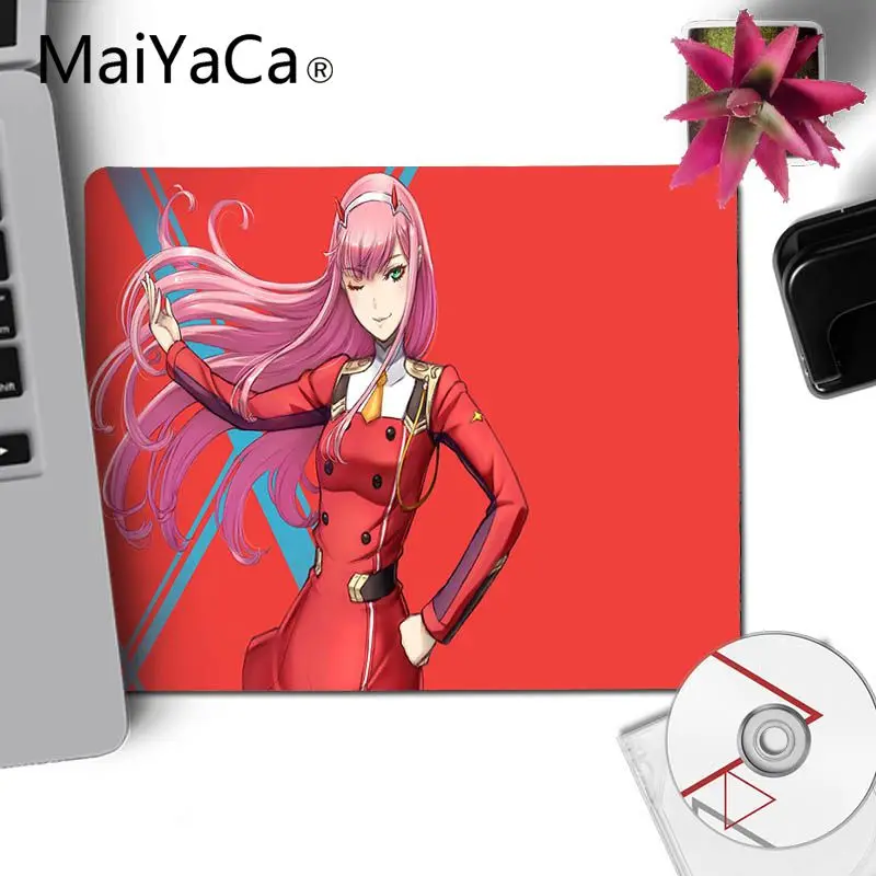 MaiYaCa Zero Two Darling in the FranXX офисные мыши резиновые геймеры коврик для резиновый ПК