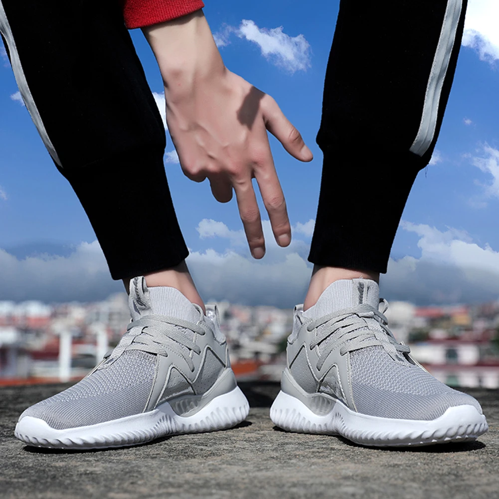 Для мужчин сетчатые кроссовки повседневная обувь для отдыха на открытом воздухе