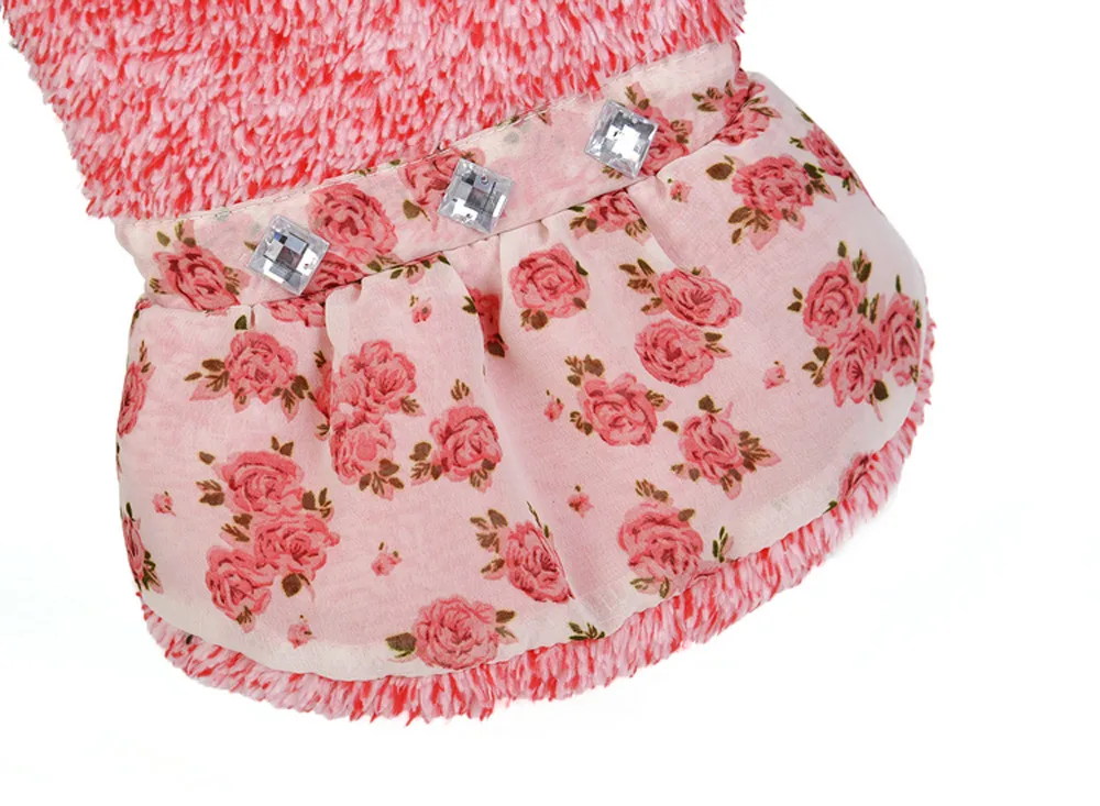 Одежда для маленьких собак платья девочек одежда и домашних животных зимняя