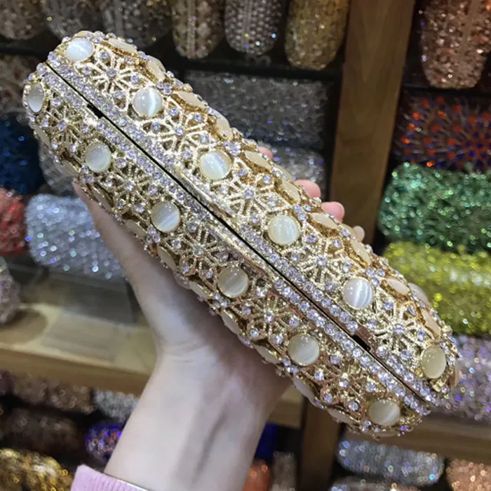 Женские сумки с вырезами роскошные золотистые/Искусственные женские