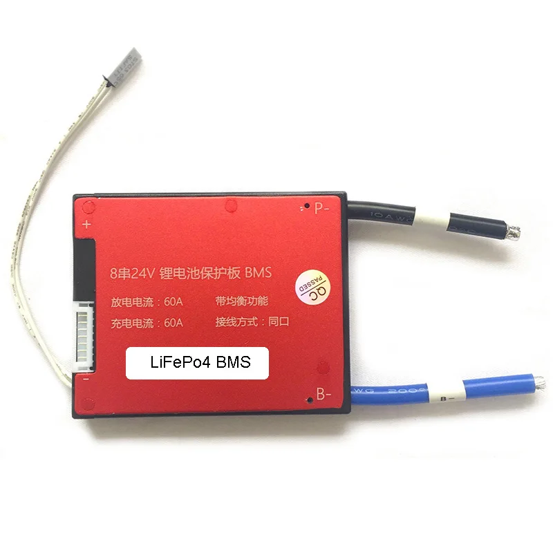 8 S 24 V 18A 25A 35A 45A 60A BMS Батарея Управление Системы PCM плата для Lifepo4 пакет с