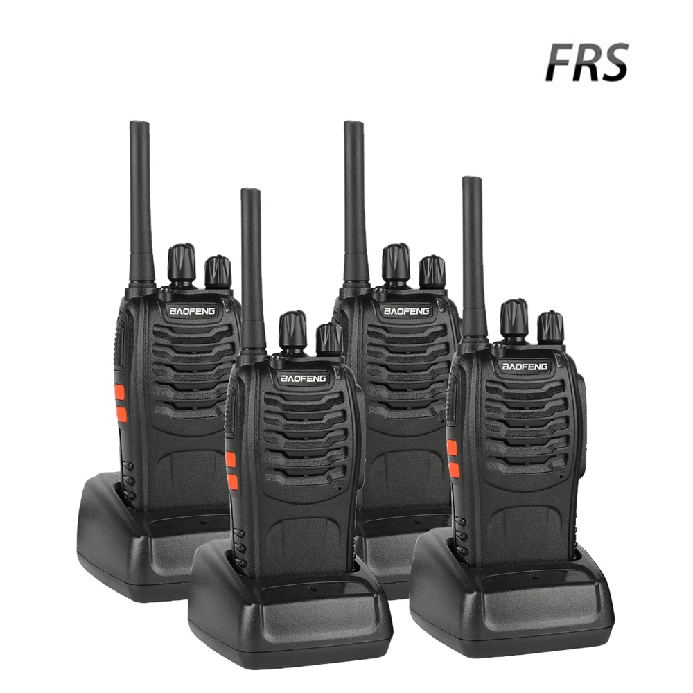 4 шт. Baofeng BF 88A FRS Walkie Talkie 0 5 вт UHF 462 467 MHz 16 CH Handheld Ham двухстороннее радио обновление