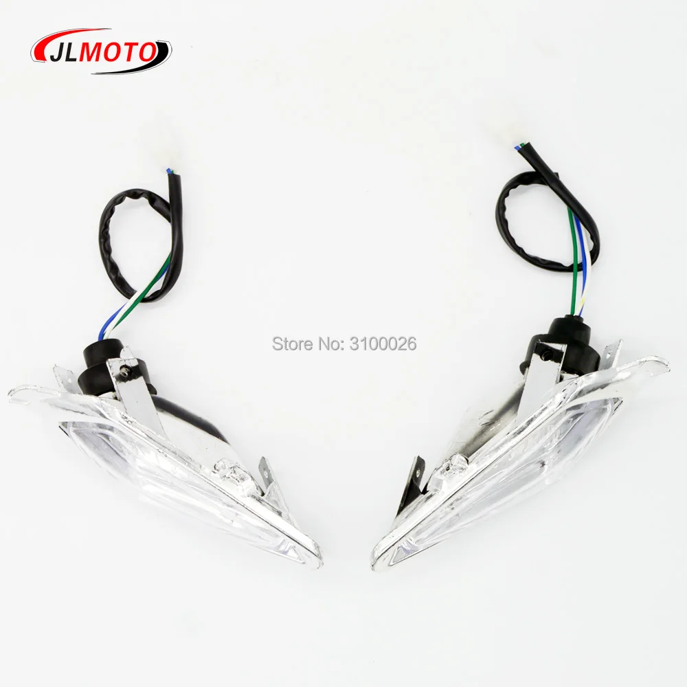 1 пара/2 шт. передний светильник Jinling actionbikes nirtro 50cc 70cc 110cc 125cc мини квадроцикл вездеход Bike JLA-07-06 S-12 S-14 Запчасти