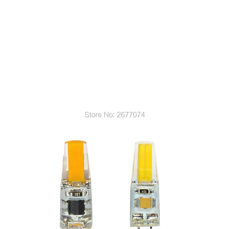 Фото G4 Светодиодный светильник AC DC 12V Мини лампада светодиодный 1505 COB чип 360 Угол луча s G4 Светодиодный светильник AC DC 12V Мини лампада светодиодный 1505 COB чип 360 Угол луча s