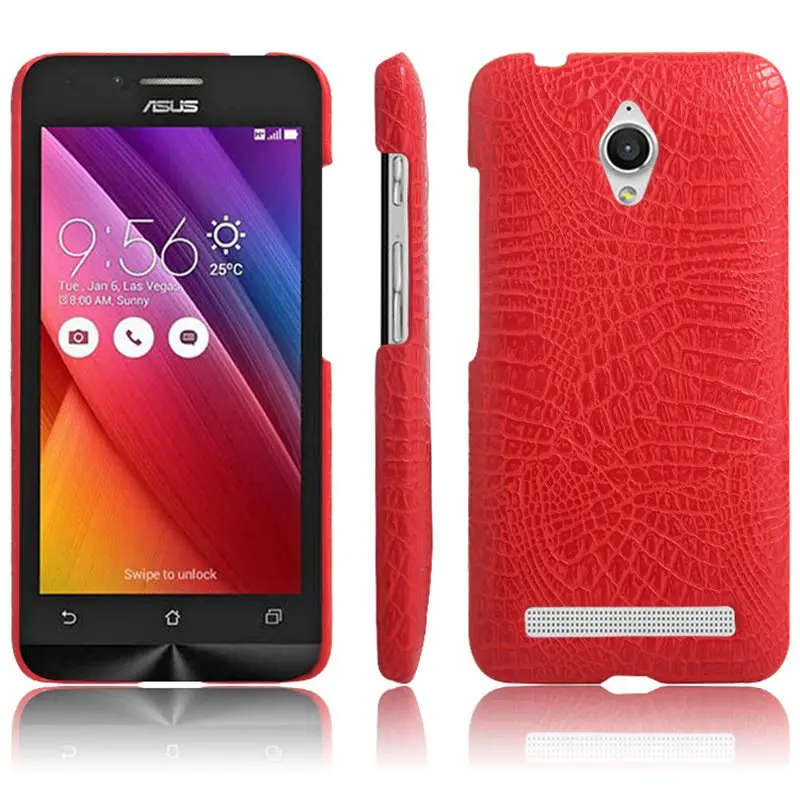 Чехол для Asus Zenfone Go ZC500TG ZB551KL роскошный кожаный чехол с крокодиловым узором ZB452KG