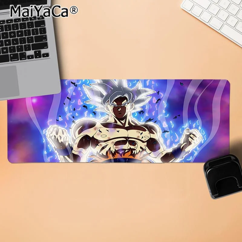 LockEdge 30x80cm MaiYaCa Одежда высшего качества мультфильм Dragon Ball Аниме Гоку геймер Скорость мыши розничной небольшие резиновые износостойкий коврик для мыши резиновый коврик для мыши Pad - Цвет: LockEdge 30x80cm