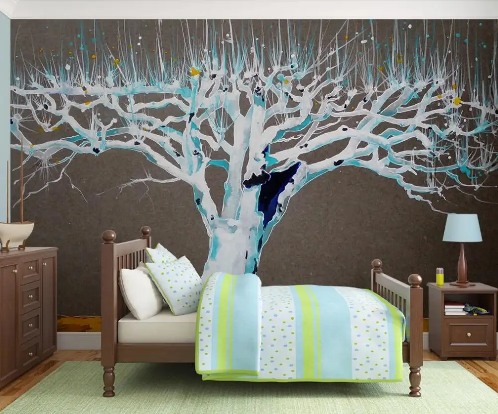 Атмосферный Цвет 3D алмаз крупным планом красивый фон стены Декоративные