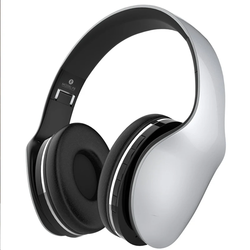 Kappcice Новое поступление красочные стерео аудио Mp3 Bluetooth гарнитура складные беспроводные наушники Поддержка SD карты с микрофоном