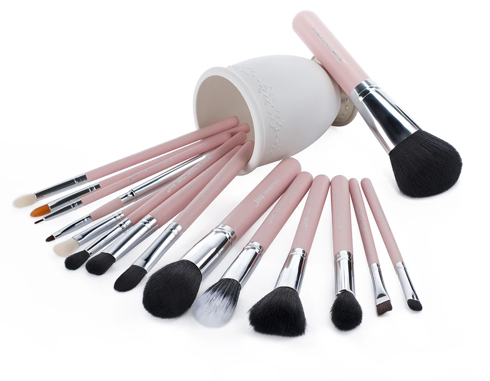 Jessup beauty 15 шт. кисти для макияжа Прямая поставка maquiagem Professional completa тени для век консилер подводка для глаз кисти для пудры T094