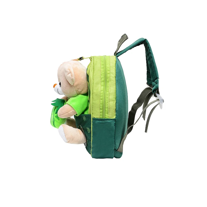 Холст милые животные фрукты медведь куклы Аппликация Детский рюкзак Мини