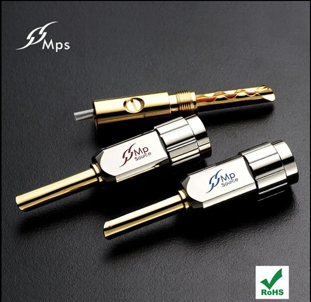 

Коннекторы банановые 24K позолоченные Shark-1mk2 HIFI, 10 шт.