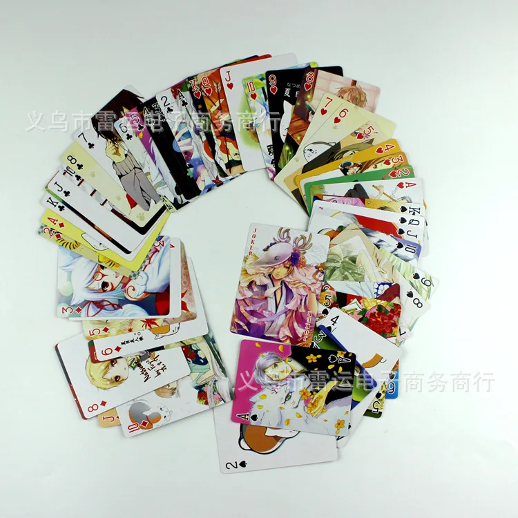 [ Кристалл ] 2016 нацумэ YUUJINCHOU игральные карты лала покер для ну вечеринку аниме