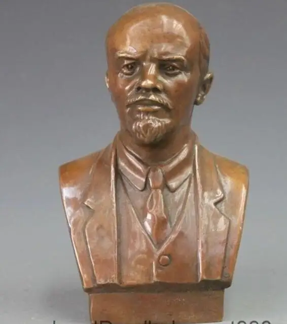 Западная бронзовая медная русская Коммунистическая скульптура Владимира Ленина