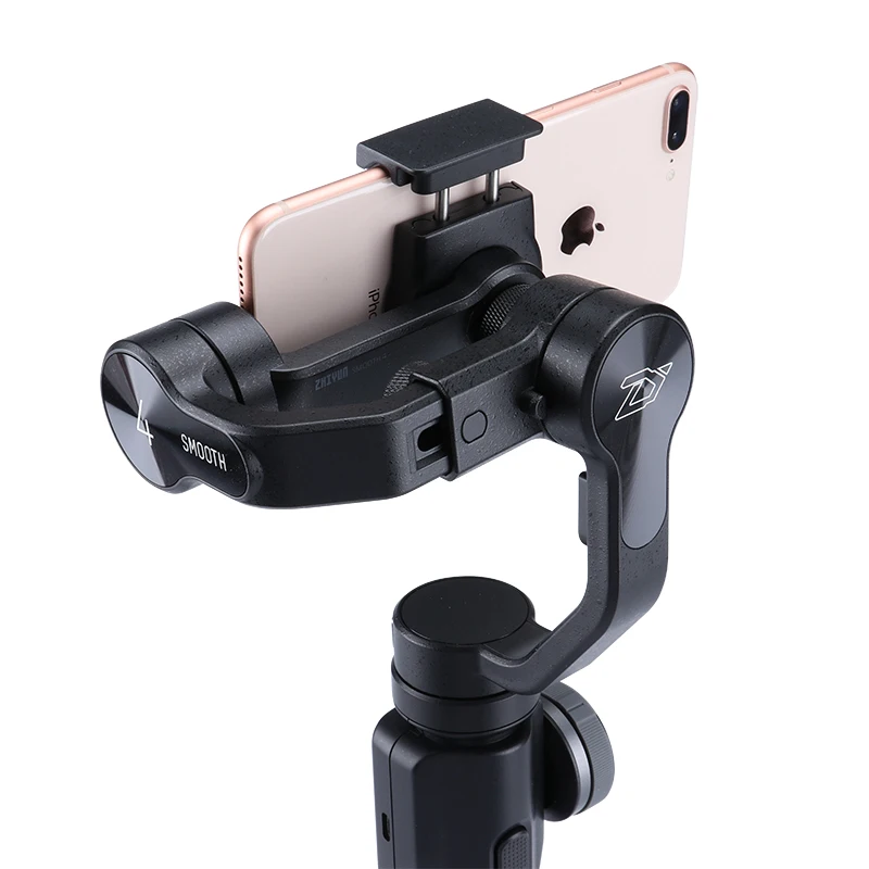 Zhiyun Smooth 4/Q2 3-осевой Карманный карданный стабилизатор для смартфона для iPhone XS XR X 8Plus и huawei& XiaomMi Gopro экшн Камера