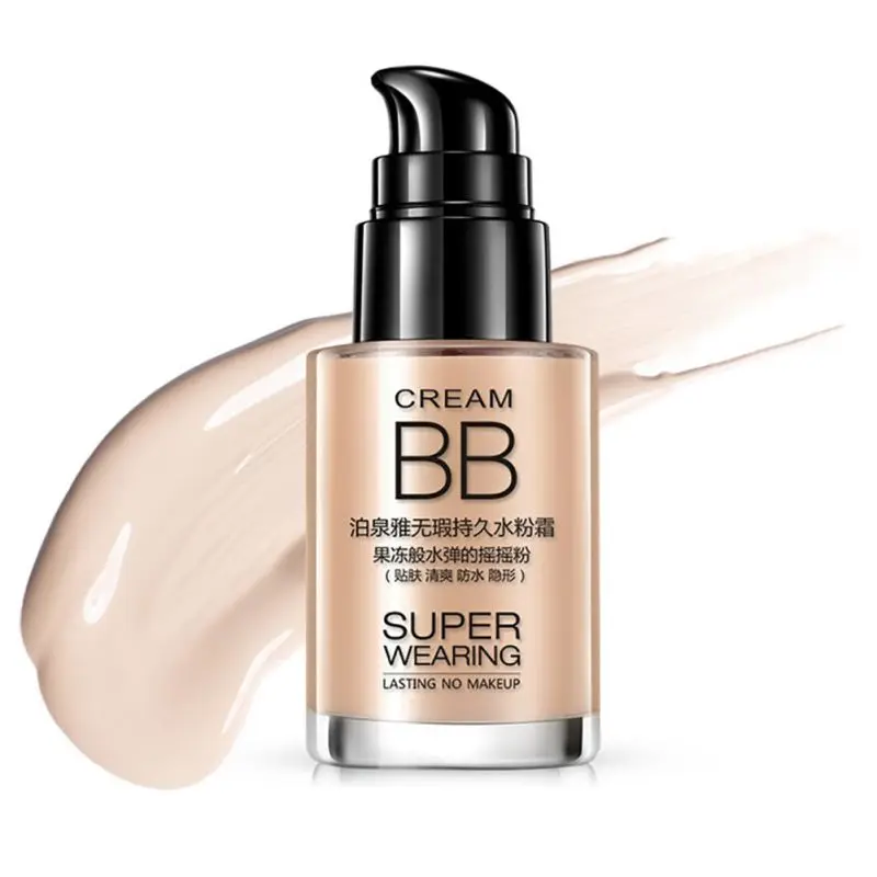 1 шт. BB крем матовый макияж Maquiagem Shake Powder Cream длительное увлажнение тональный