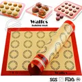 WALFOS 8 чашек среднего размера силиконовый пончик Пан Savarin торт производитель кремния чизкейк формы