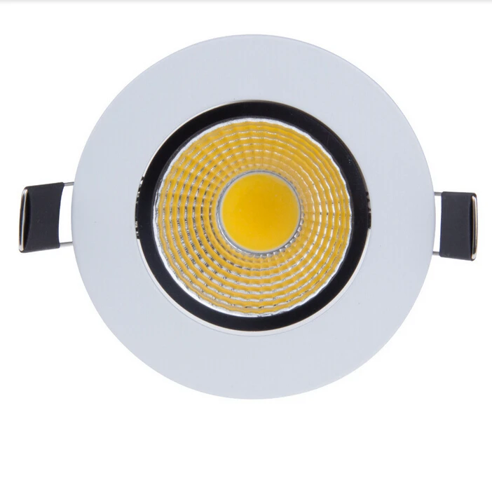 

2015 Newest 7w 9W 12w LED COB chip downlight Recessed LED Ceiling light Spot Light Lamp White/ warm white led lamp epistar