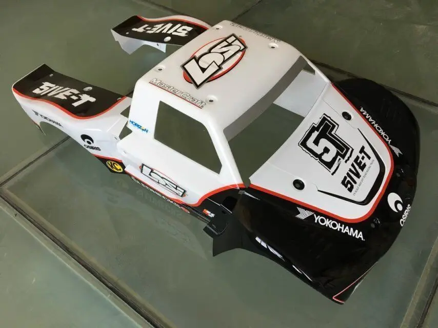 КОМАНДА Losi LOSB 8105 полный Окрашенный корпус 1/5 5IVE T pc Rc Truck 4WD|team losi|body shellrc body shell |