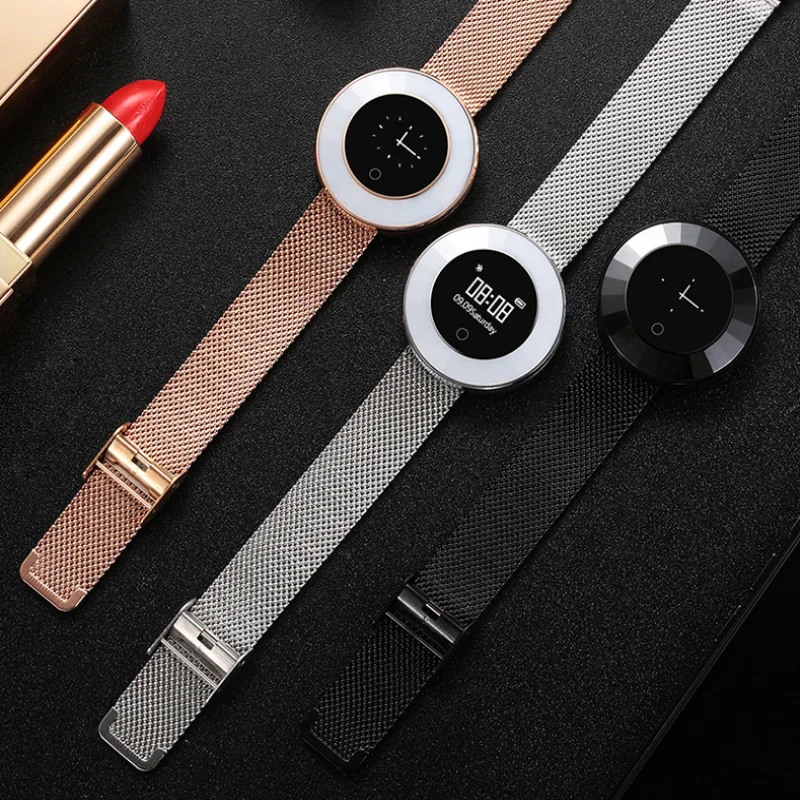 2018 высота Bluetooth Смарт часы нержавеющая сталь водостойкие Носимых устройств Smartwatch