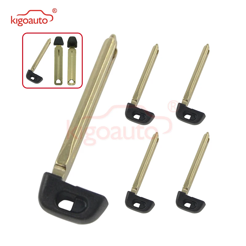 Kigoauto 5 шт. 69515-52120 TOY48 для Toyota Highlander 4Runner неразрезанная замена Смарт-пульт дистанционного управления Аварийный ключ вставной ключ