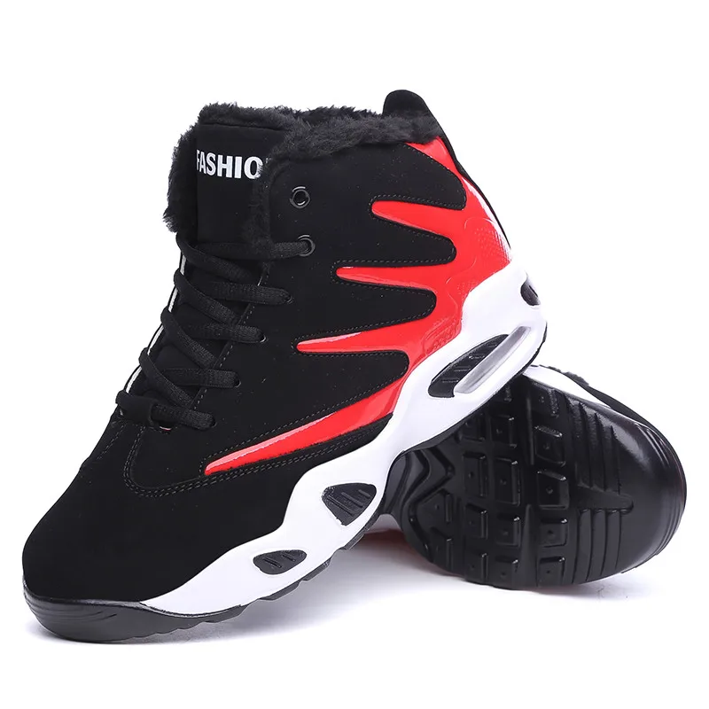 Keloch/Мужская баскетбольная обувь уличная плюшевая теплая зимняя Баскетбольная