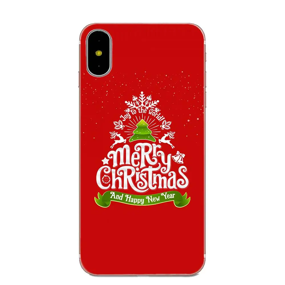 as picture Чехол из ТПУ для мобильного сумки для Galaxy J1 J2 J3 J330 J4 J5 J6 J7 J730 J8 mini Pro веселые рождественские и новогодние год - Цвет: as picture