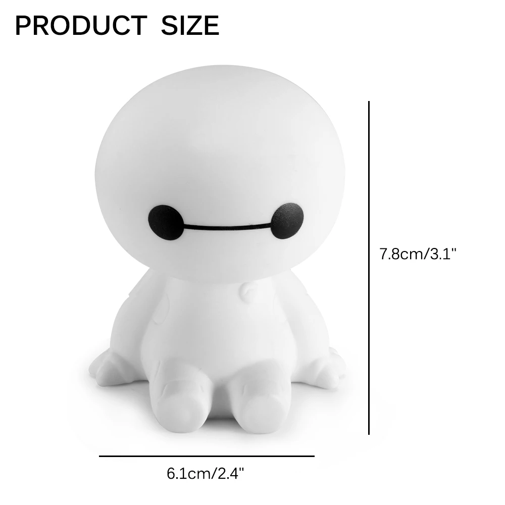 Украшение для интерьера автомобиля украшение Marvel Big Hero 6 фигурки Baymax домашний