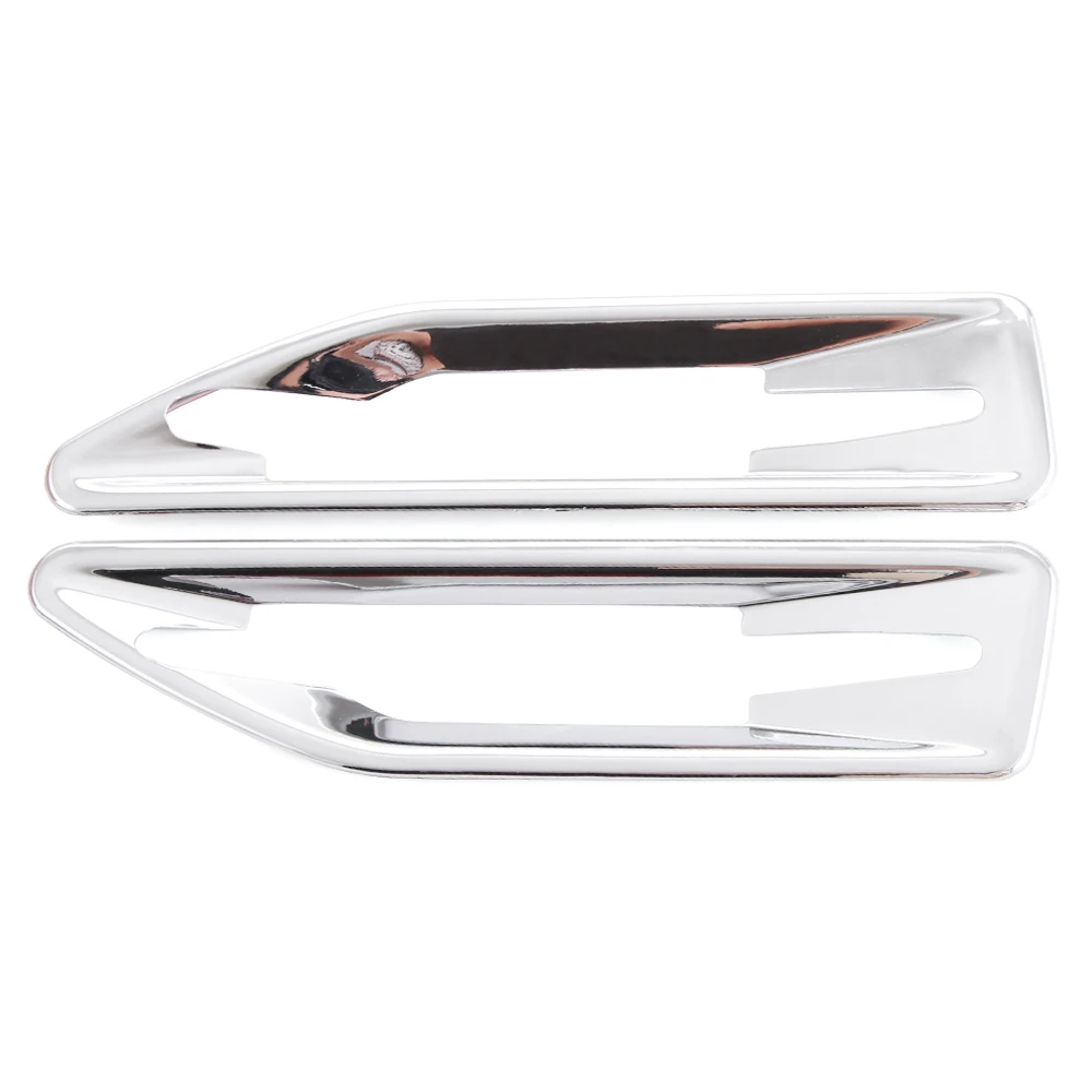 2 шт. в наборе боковое освещение декоративная накладка хромированный стиль ABS