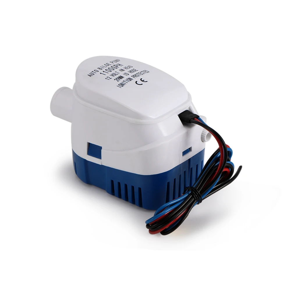 

DC12V Automatic bilge 1100GPH auto submersible water pump,electric pump for boats accessories marin