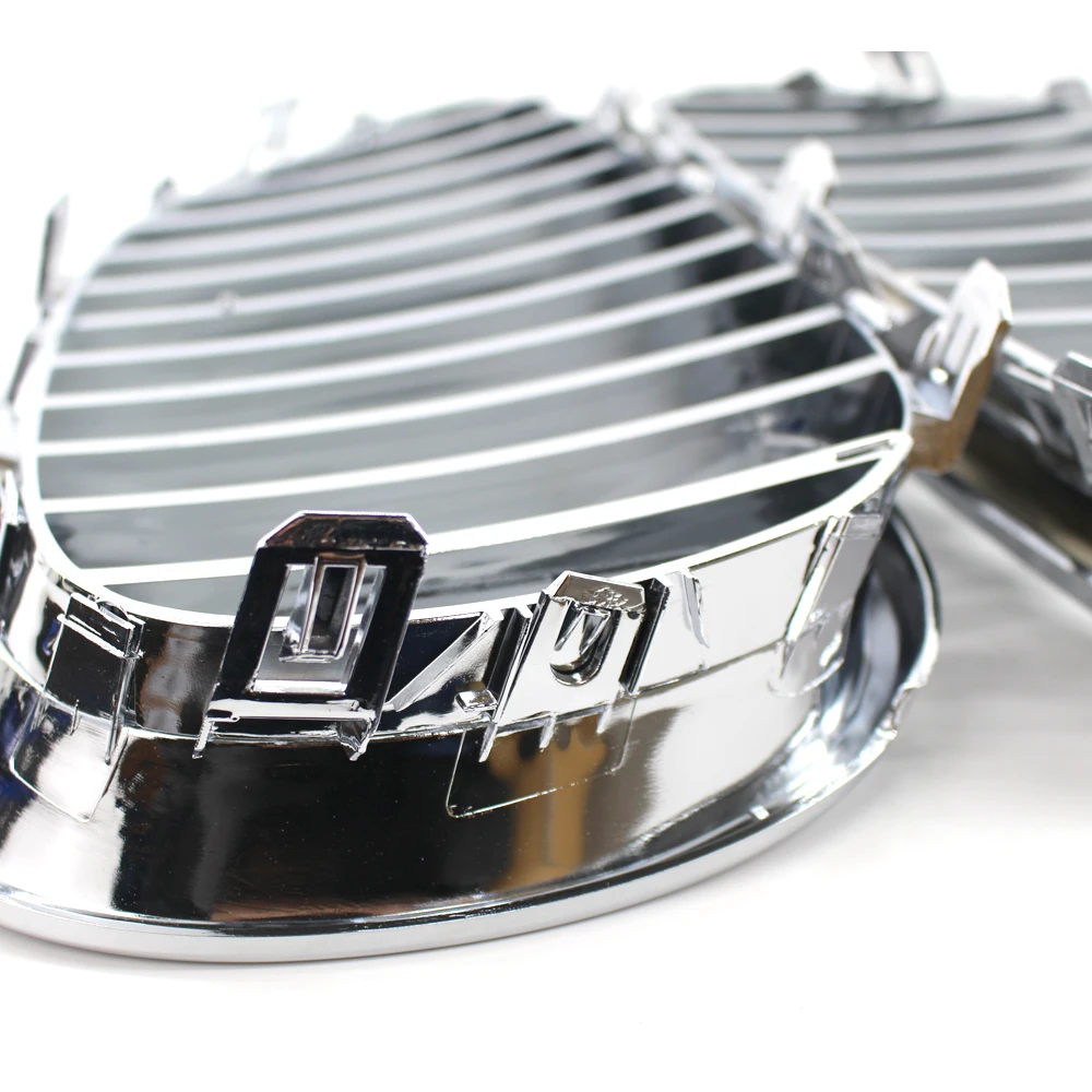 Хромированные серебряные решетки гриль для BMW E60 E61 M5 5 серии 03 09|grill for bmw|grill e60bmw e60