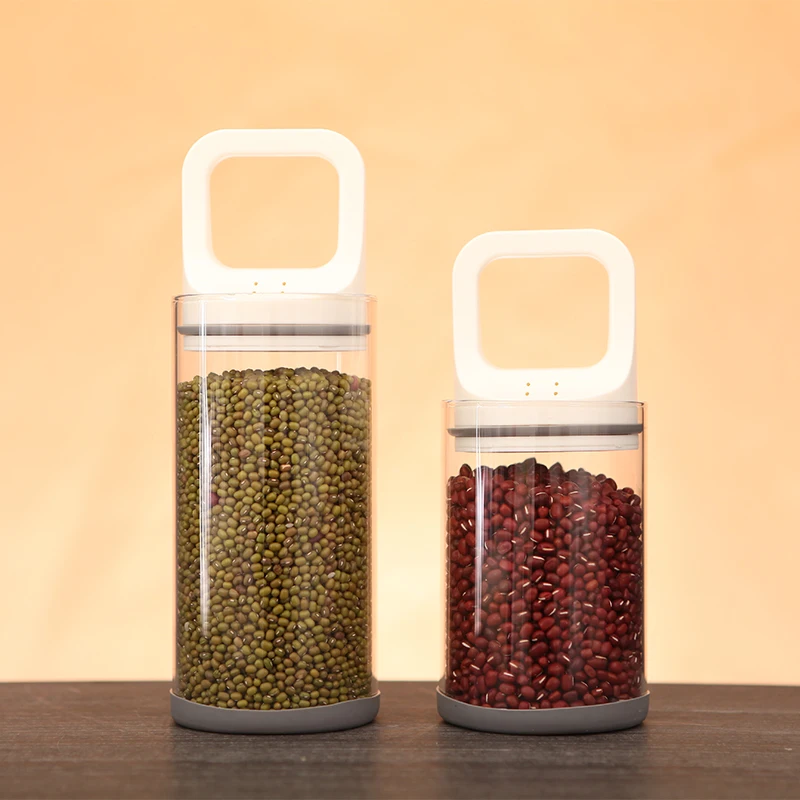 1 предмет запаянная Jar Стекло тянуть может вакуумных банок крышкой для Еда зерна