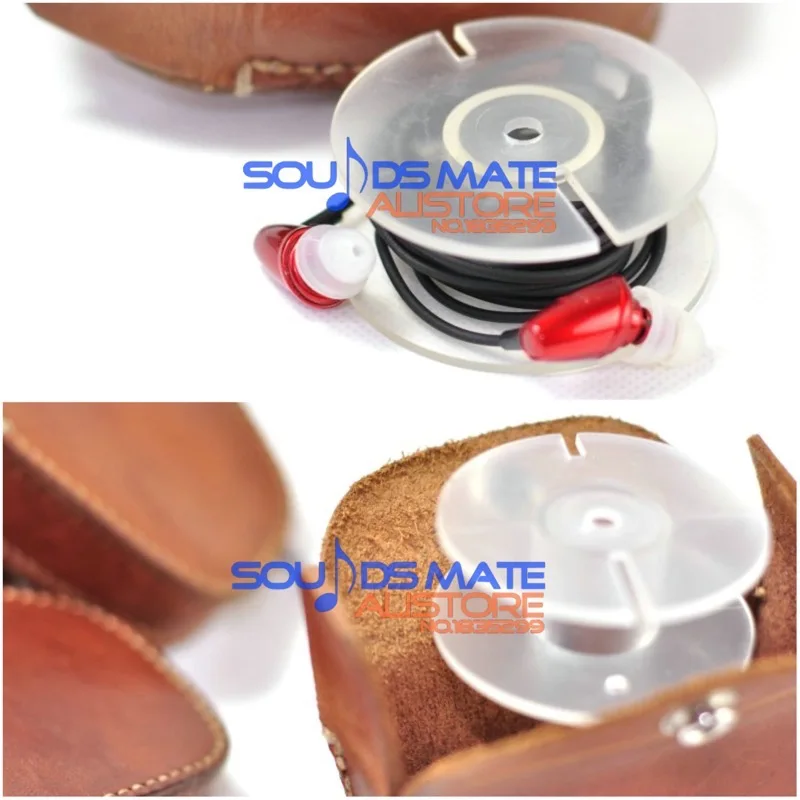 Чехол для Sony MDR EX1000 EX600 EX800 7550 наушники вкладыши из натуральной кожи ручной
