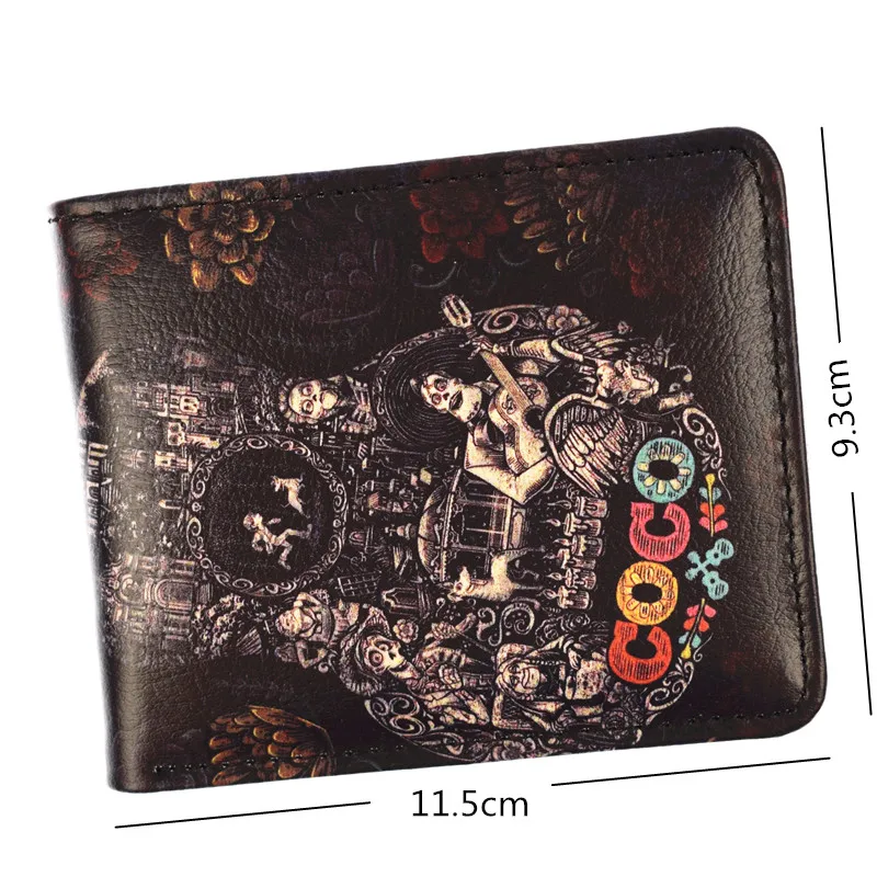 Free Shipping Cute Design Short Wallet Image Guitar Purse | Багаж и сумки