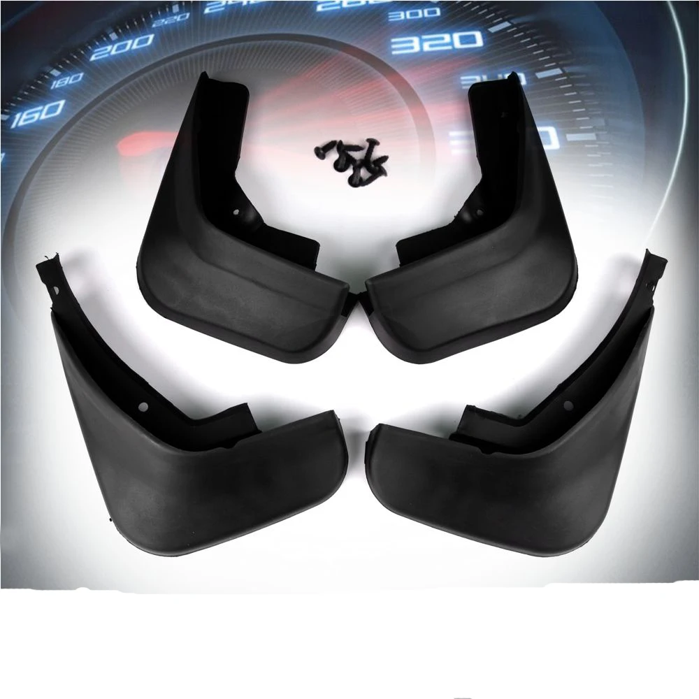 

Для Audi A6 (C6) седан 2006-2010 4 шт./компл. внешние литые Брызговики от грязи Брызговики накладки брызговики