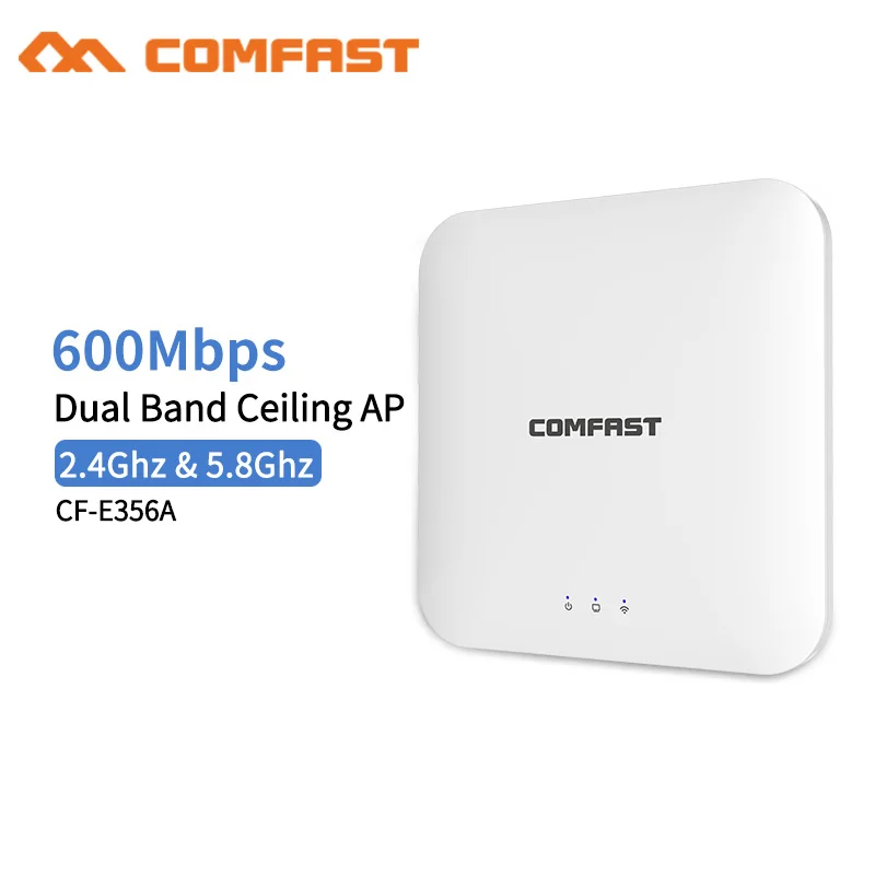 Comfast 600 Мбит/с Крытый беспроводной Wi-Fi ретранслятор/маршрутизатор расширитель диапазона Двухдиапазонная 5,8 ГГц антенна с точкой доступа Openwrt усилитель AP