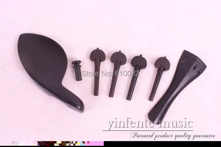 

1 Набор 4/4 скрипка эбеновая медь хвостовая часть peg chinrest endpin # E44