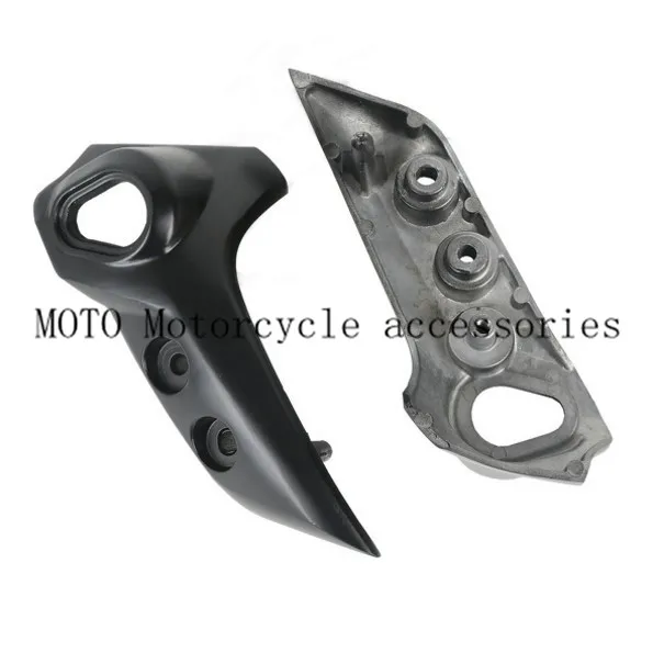 Алюминиевый черный Кронштейн для передней фары YAMAHA FZ6N FZ 6N 2004 2010 05 06 07 08 09|Кронштейн