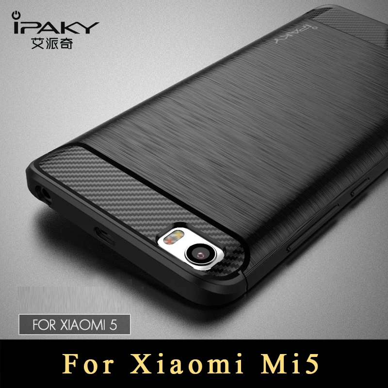 Xiaomi mi5 Чехол ipaky бренд xio mi 5 силиконовая задняя крышка xiaomi mi5 pro тонкий матовый ТПУ чехол для xiaomi mi 5 m5 чехол s 5,15"