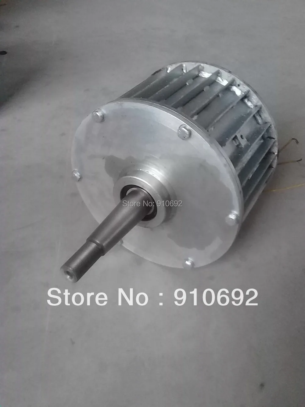 Ac редкоземельный низкооборотный генератор с постоянным магнитом 3 кВт