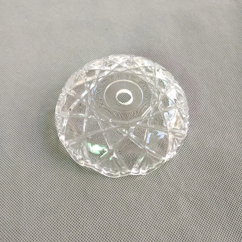 2 шт./лот D120XH40mm Шампань лампа европейского стиля тени Цветок Стеклянная чаша люстра декоративная диск. Лоток для осветительных приборов