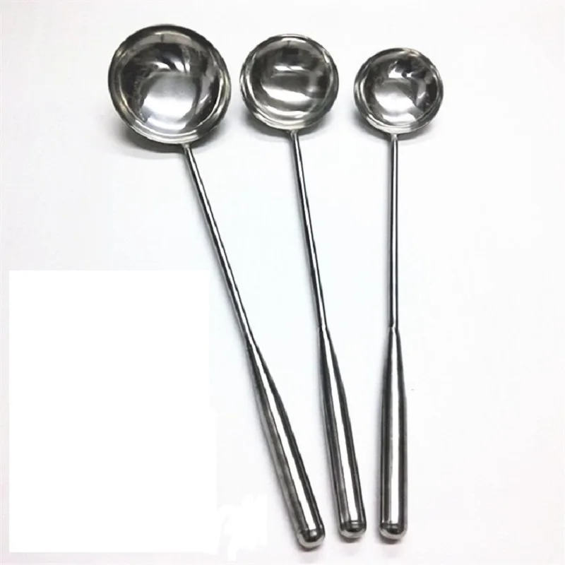Бытовая искусственная ложка из нержавеющей стали с твердой ручкой китайские