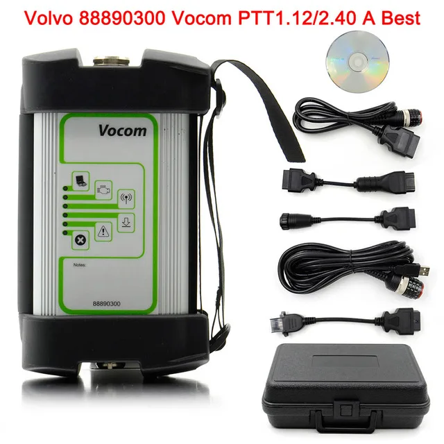 A USB VOCOM Новейший для V-o-lv-o 88890300 Vocom интерфейс грузовик диагностический инструмент для Vocom 88890300 онлайн обновление - Цвет: A USB VOCOM