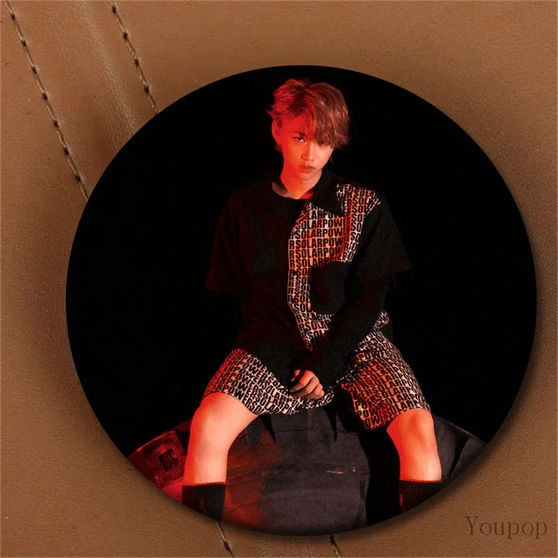 Youpop KPOP бродячий детский 2-й Мини альбом I am Who StrayKids Bang Chan I.N WOOJIN значок с фото булавки броши для одежды шляпа рюкзак