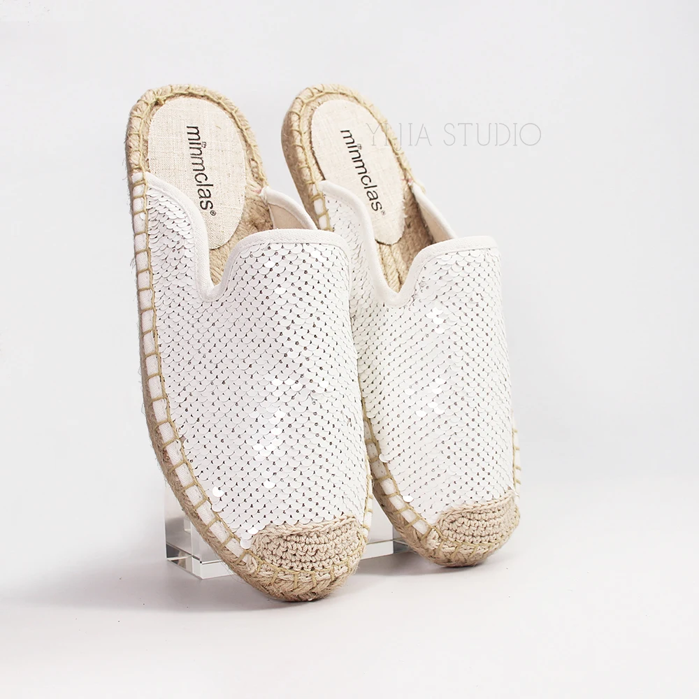 Женская обувь коллекция 2019 года женские летние шлепанцы Эспадрильи на плоской