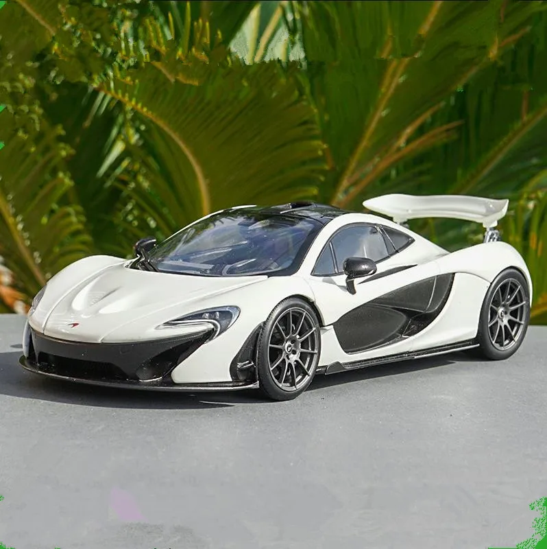 1:18 Масштаб mlaren p1 усовершенствованная модель автомобиля из сплава, литая металлическая модель игрушечного автомобиля, Коллекционная модель