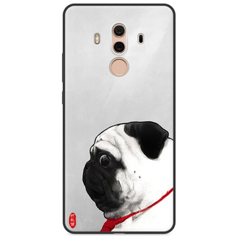 Чехол для Huawei Mate 10 pro Mate10pro мягкий чехол с мультяшным рисунком Mate10 защитный BLA AL00