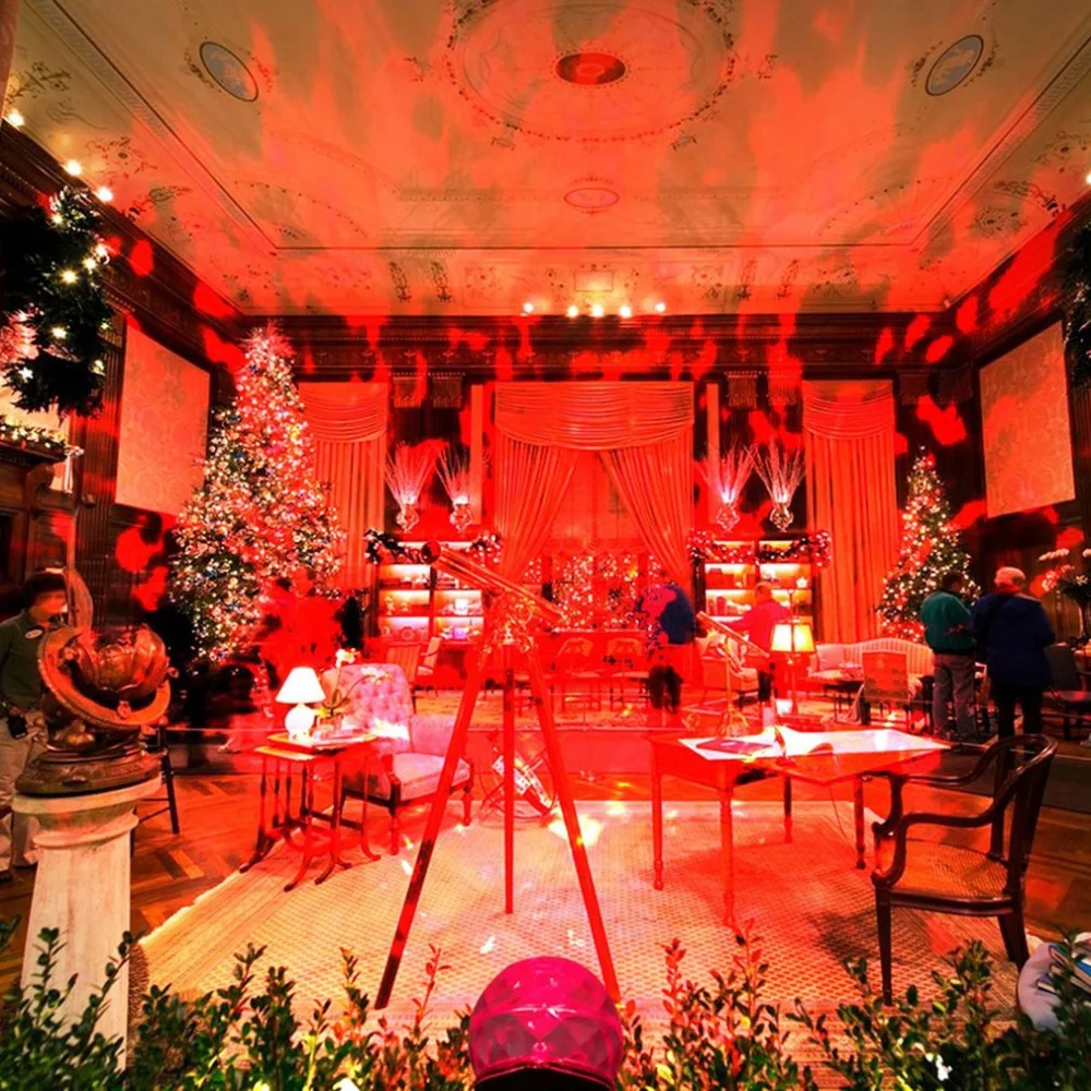 СВЕТОДИОДНАЯ Лампа для проектора с пламенем водонепроницаемая хрустальная