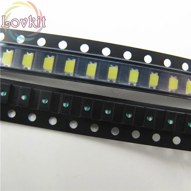 100 шт. 0603 SMD Желтый светодиод SMT светодиоды диод 585 595nm высокое качество чип лампы