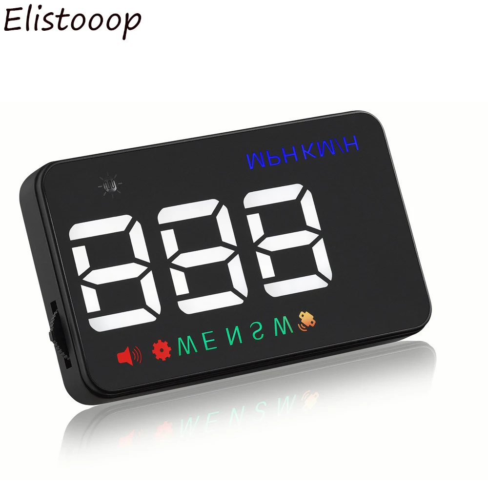 Проекционный дисплей на лобовое стекло 3 5 дюйма с GPS трекером и